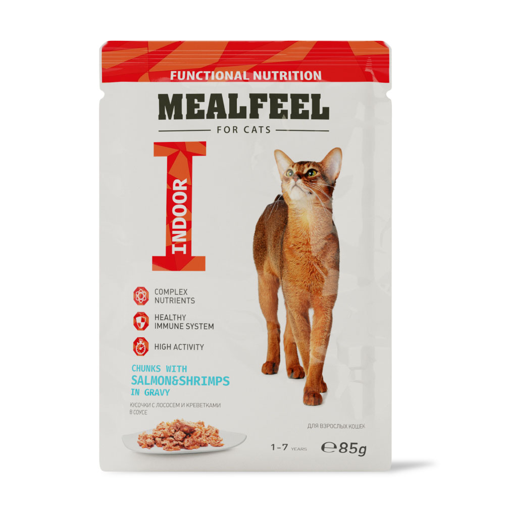 MEALFEEL влажный корм для взрослых кошек