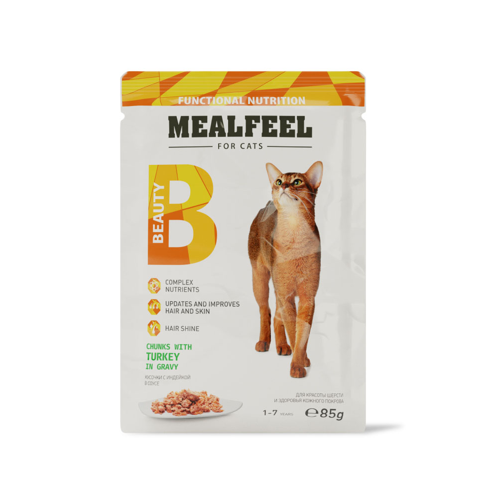 MEALFEEL Влажный корм для красоты кожи и шерсти